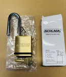 Schlage KS43F3200 Brass Padlock 2" Shackle "ce Keyway Cylinder Removable Core. Fixed Price $55.00.