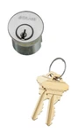 Schlage Oem 30-021 C-keyway Mortise Cylinder, 1-1/4 Inch, 626 Finish With Keys. Fixed Price $49.95.