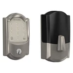 Schlage Camelot Satin Nickel Wifi Electronic Touchscreen Door Deadbolt Lock. Fixed Price $219.99.