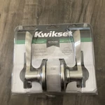 Kwikset Security Balboa Satin Nickel Universal Passage Door Handle New. Fixed Price $17.09.