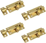 Quluxe 2 Inch Solid Cast Brass Barrel Bolt, Antique Door Slide Latch Lock,. Fixed Price $23.99.