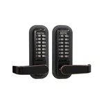 2835OILDC Mechanical, Keyless Lever Lock Double Combination Rubbed Bronze. Fixed Price $451.83.