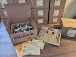 Schlage ND53BDCD Rho 626 Brushed Silver Entrance Lever Lock Right-hand W/ Latch. Fixed Price $220.00.