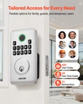 Vevor Keyless Entry Door Lock Electronic Deadbolt Backlit Keypad Silver. Fixed Price $54.99.
