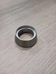 Mortise Collar/guard For Longer Cylinders, Spaces Out 7/16", Stainless. Fixed Price $17.00.