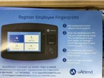 Uattend Cloud-connected JR2000 Touchscreen Time Clock Fingerprint Scan Rfid, H1. Fixed Price $115.00.