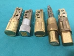 Weiser Deadbolt Bolts, Set Of 5 - Locksmith. Fixed Price $30.00.