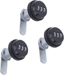 Wjskdq Pack Combination Cam Lock Rv Password Coded For 30 Mm, Black. Fixed Price $27.46.