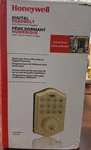 Honeywell Digital Deadbolt Polished Brass New In Box. Fixed Price $120.00.