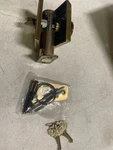 Emtek 8468US7 Brass Modern Single Cylinder Deadbolt - French Antique. Fixed Price $84.99.