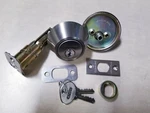 Master Lock DS0615KA4S Deadbolt,satin Nickel,single Cylinder. Fixed Price $13.86.