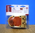 Prime-line U 10530 Single Cylinder Solid Bronze Jimmy-resistant Door Lock. Fixed Price $46.99.