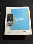 Lockly Secure Pro Zeno Smart Deadbolt Wifi Fingerprint Apple Home Satin Nickel. Fixed Price $125.00.