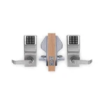 Trilogy By Alarm DL5200 US26D Electronic Lock,satin CHROME,12 Button 3CCK7. Fixed Price $1555.21.