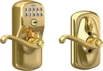Schlage FE595 605 Plymouth Keypad Entry & Flex-lock Flair Style Lever. Fixed Price $63.00.