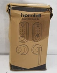 Hornbill Y4-SWFLH-H Smart Door Lock Set Silver Fingerprint Wifi. Fixed Price $61.99.