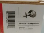Miseno MLK1218 Single Cylinder Keyed Entry Deadbolt. Fixed Price $16.00.