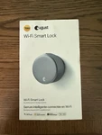 August Smart Lock 4TH Generation Wifi ASL-05 Silver Pre-owned Excellent. Fixed Price $110.00.