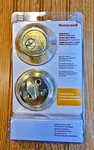 Two Honeywell 8111009 Single Cylinder Deadbolt Polished Brass Keyed Side New. Fixed Price $29.99.
