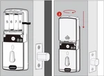 Lockly Access Touch, 3D Biometric Fingerprint Sensor - Smart Door. Fixed Price $49.00.