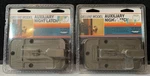 (2) Vintage Auxiliary Night Latch Ideal Security New Old Stock - Deluxe Model. Fixed Price $39.99.