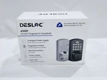 Desloc A100F Keyless Entry Door Lock, Fingerprint Front Black. Fixed Price $39.99.