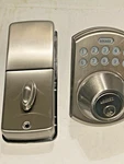 Lockey Usa Electronic Deadbolt, Lock, Remote Chip Ready E915SNR New In Box. Fixed Price $82.49.