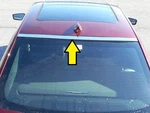 Chrome Rear Window Roof Trim 1PC Qaa Stainless Accent For Cadillac CT6 2016-2020. Fixed Price $95.49.