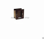 Oil Rubbed Bronze Passage Pocket Door Pull Bypass Sliding Deltana SDP25U10B. Fixed Price $21.99.