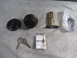 Kwikset 96609-004 Single Cylinder Deadbolt W/ Keys 11P Smt Rcal 5303 New. Fixed Price $17.99.