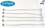5-PACK: 18" On/off Reset/power/hdd Switch Led Cables Fo Motherboard Momentary Pc. Fixed Price $15.99.