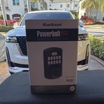 Kwikset Powerbolt 250 Electronic Door Lock Black Keypad. Fixed Price $41.39.