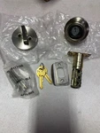 Kwikset K3 Single Cylinder Round Deadbolt Smartkey With Rcal Latch & Model 5303. Fixed Price $42.03.