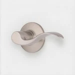 Brinks Transitional Non-locking Interior Wave Door 1 Pack, Satin Nickel. Fixed Price $20.00.