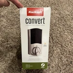 Kwikset Convert Smart Lock Satin Nickel Kit Zigbee 3.0. Fixed Price $55.00.