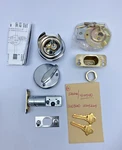 B560P 626 Schlage Single Cylinder Deadbolt, Satin Chrome. Fixed Price $78.30.