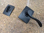 Schlage F59 Rh 622 Inside Handle Trim Kit, Accent/century, Matte Black. Fixed Price $49.99.