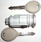 New Chrysler Dodge Ignition Switch Lock Cylinder With 2 Y164-PT Transponder Keys. Fixed Price $69.25.