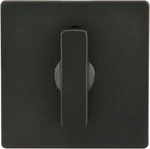 Inox BD4000 Barn Door Privacy Lock Square Rose TT14 Thumbturn Graphite Black 2-1. Fixed Price $58.99.