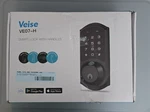 Veise VE07-H Fingerprint Smart Door Lock Handle Set Keyless Entry Black Open Box. Fixed Price $34.99.