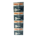 4 Pack Dexter Single Cylinder Deadbolts Finish- Antique Brass JD60609 New. Fixed Price $55.99.