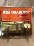 Ilco Rim Deadlock Single Cylinder Door 545-54-51 Made Usa Vintage. Fixed Price $20.00.