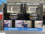 (lot Of 2) Brinks 23031-119 Push Pull Rotate Harper Satin Nickel Entry Lever. Fixed Price $35.99.