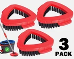 Pack! Brush For Rinseclean 2 Tank, Scrubber Mop Head 3PCS. Fixed Price $14.99.