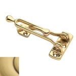 New Box Baldwin Security Door Guard Vintage Brass Finish 0250.33. Fixed Price $35.00.
