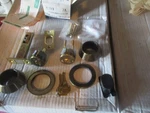 New Nos Door Lock Deadbolt Brass # 4209 Keyed Classic Vintage Auxiliary 7A. Fixed Price $24.50.