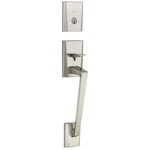 Kwikset Single Cylinder Low Profile Deadbolt Exterior Only Handle Satin Nickel. Fixed Price $125.99.