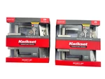 Kwikset Perth Keyed Entry Handle Deadbolt Combo Satin Nickel 99910-092 Lot Of. Fixed Price $59.95.