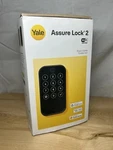 Yale Assure Lock 2 Touch With Z-wave Fingerprint Smart Black. Fixed Price $98.55.