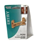 Defender Security Door Guard Lock-brass Finish. Fixed Price $7.99.